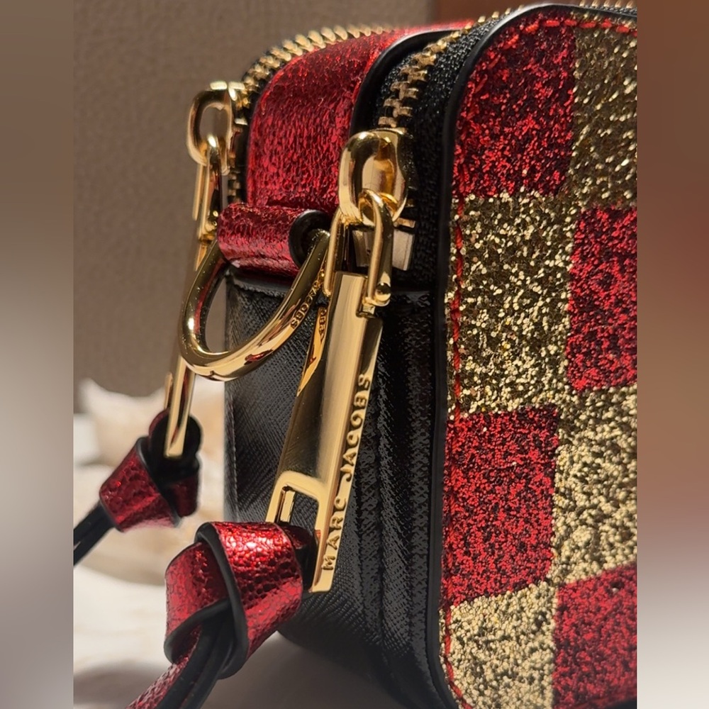 The Snapshot crossbody Red, Gold, black $395 - Picture 6 of 11